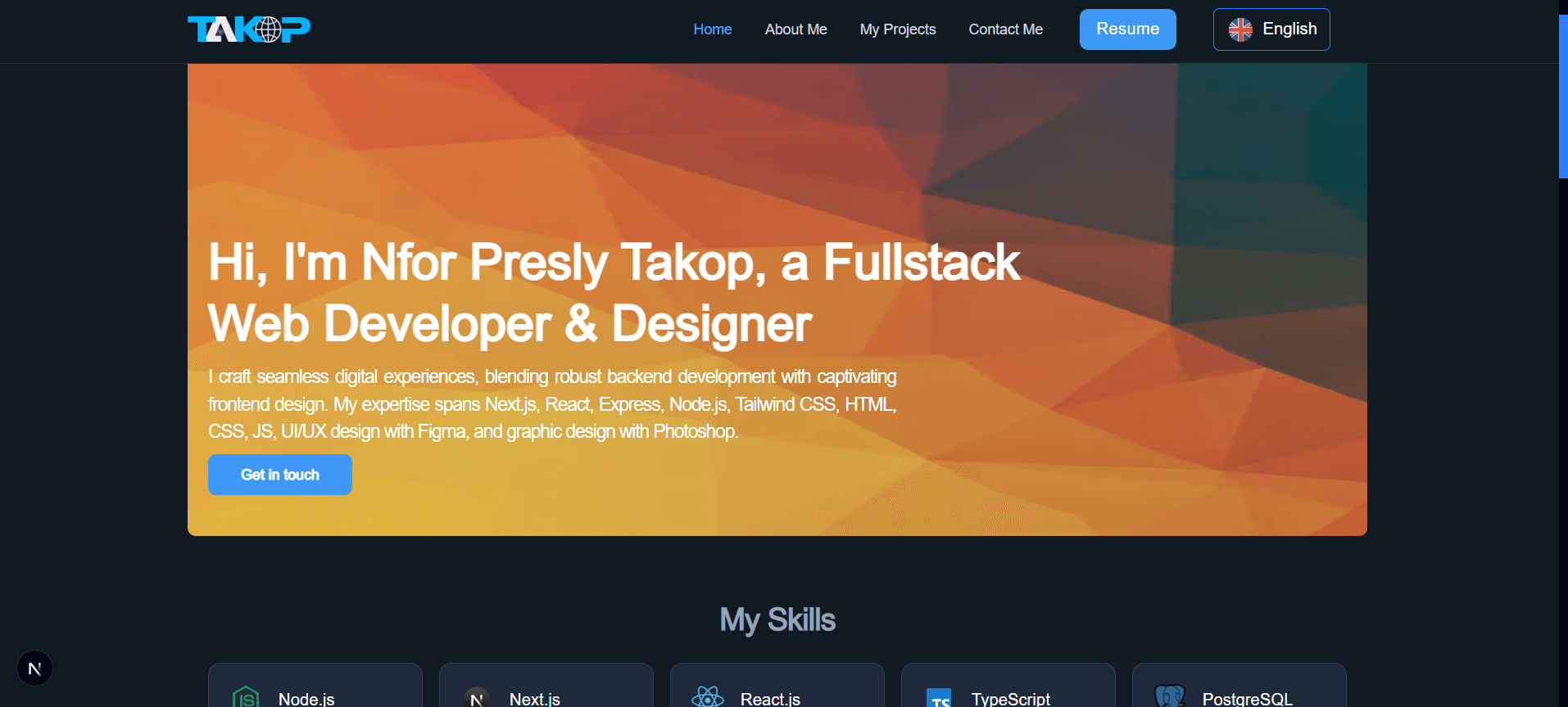 Cover for project: My Portfolio Website